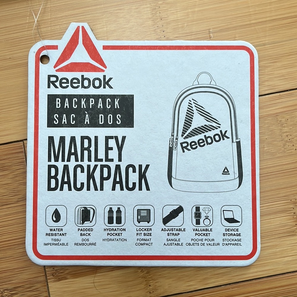 NEW Reebok Backpack - Picture 2 of 6